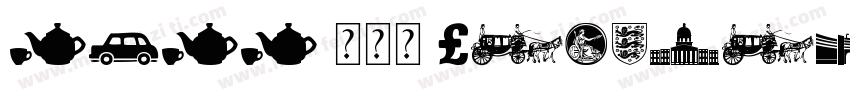 2022 英格兰 England字体转换